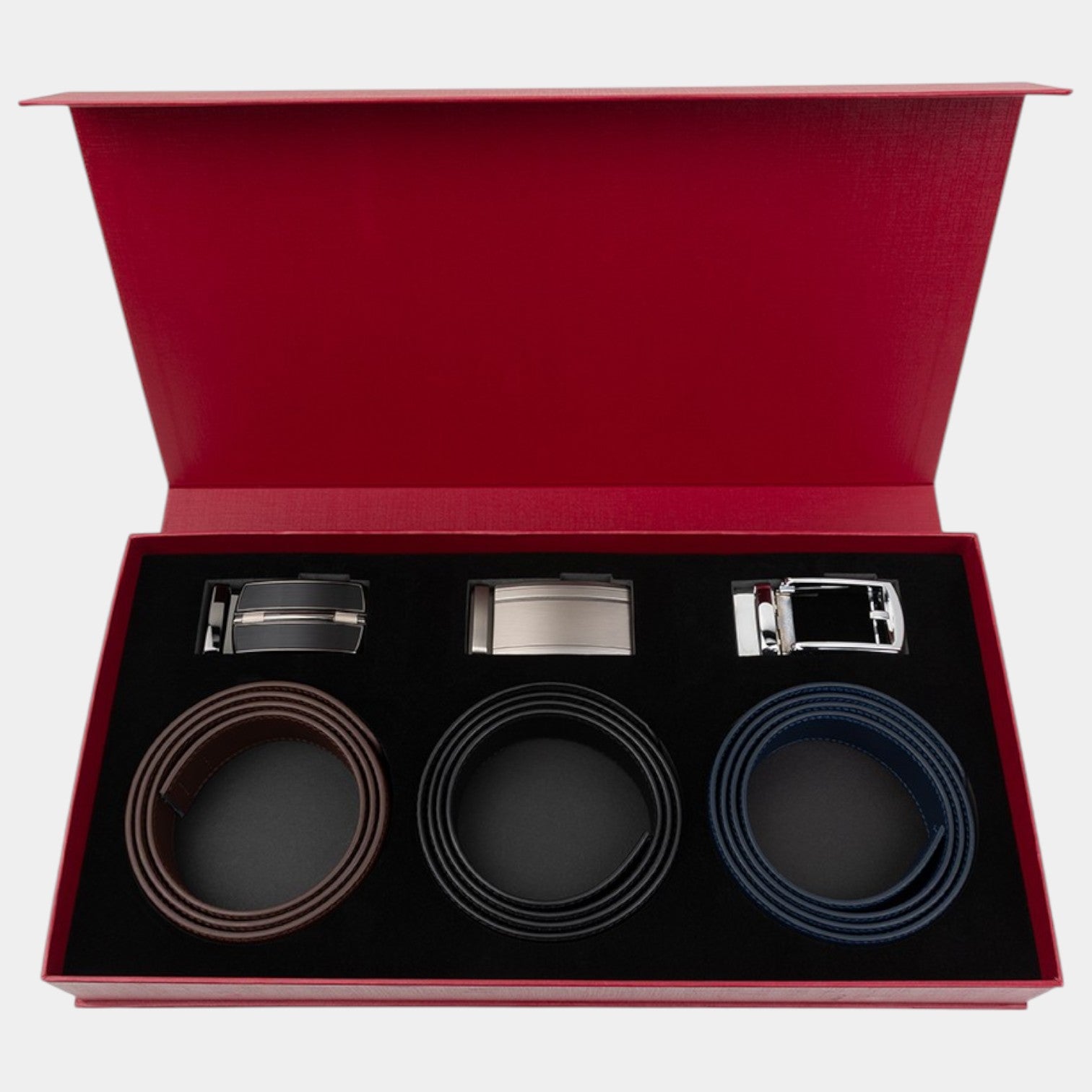Top Grain Leren Riemen Complete Collectie (Set van 3)