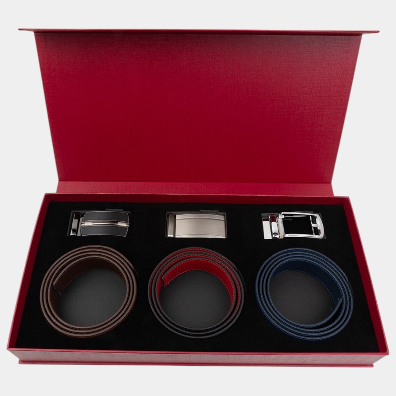 Top Grain Leren Riemen Complete Collectie (Set van 3)